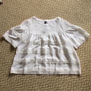 Evereve Renee C white blouse - xs